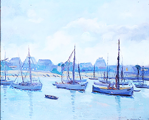 «Човни». 1920-і рр. Полотно, олія